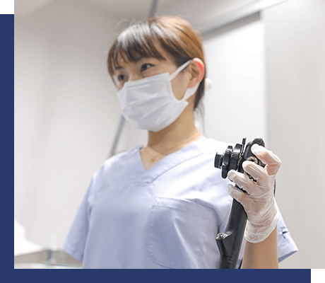 女性医師による大腸カメラ検査
